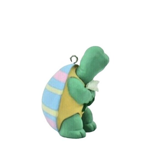 Hallmark Keepsake Ornament Best Dressed Turtle 1993 Easter Collection - Picture 5 of 8